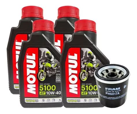 Kit Troca De Oleo Motul W Yamaha R Filtro R Em S O Paulo