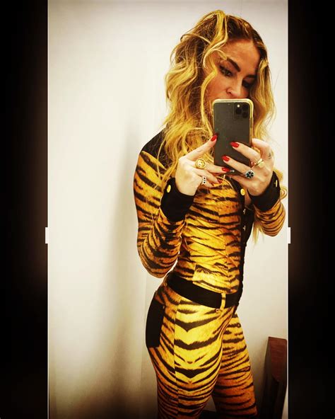Exclusive | 'Sopranos' star Drea de Matteo saved her tiger catsuit from