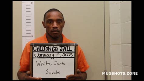 WHITE JUNTA SAVALAS 03 07 2023 Chilton County Mugshots Zone