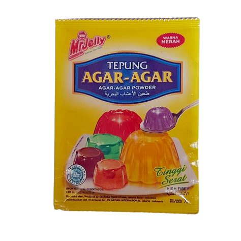 Agar Agar Merah MrJelly Mr Jelly Sachet 7gr TOKO ELMANNA