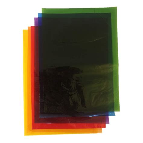 Buy Coloured Cellophane Sheets A5 Pack Craft Paper Craft Materials