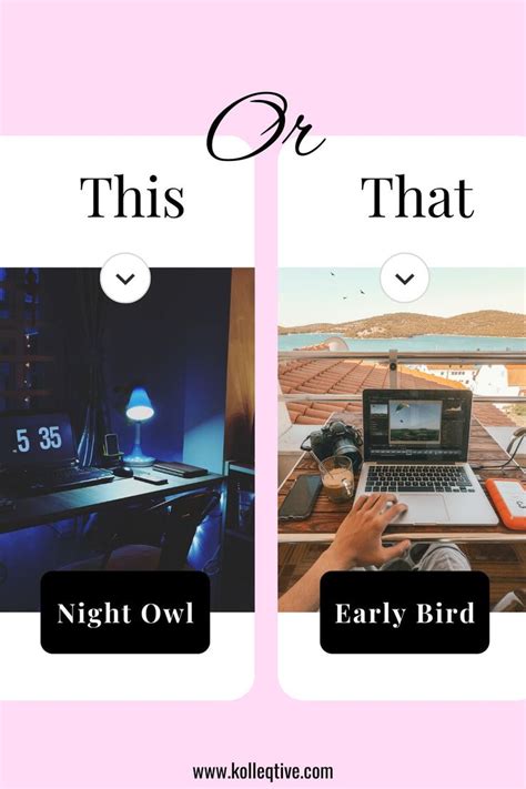 Night Owl 🌙 vs. Early Bird 🌄. Entrepreneurs have different rhythms. Are you most productive in ...