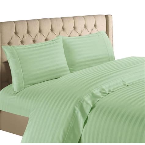 4 Piece Sage 1200 Thread Count 100 Egyptian Cotton King Deep Pocket