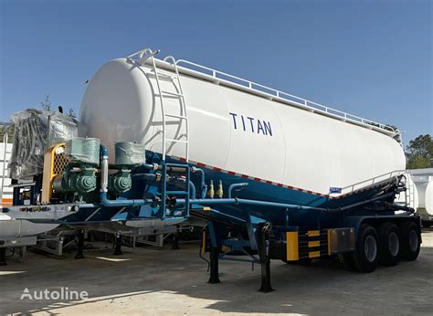 Cemento Cisternos Titan Bulker Cement Tanker Trailer For Sale Y