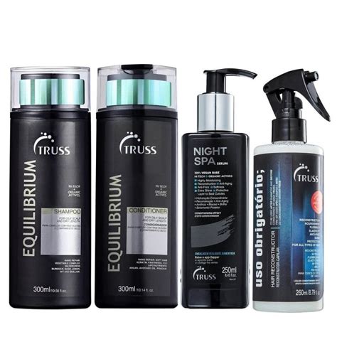 Kit TRUSS Equilibrium Night Spa Uso Obrigatório Beleza na Web