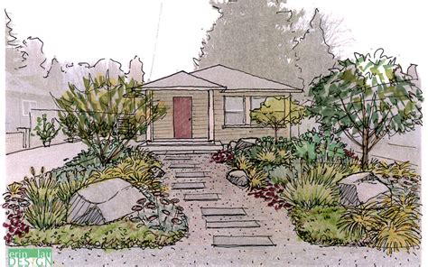 Garden Creation How To Draw A Perspective Sketch Drawntogarden