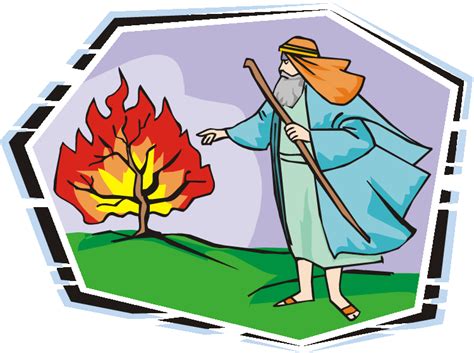 Moses clipart burning bush, Moses burning bush Transparent FREE for ...