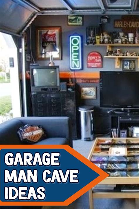 Man Cave Ideas For A Cheap Garage Hangout Or Rec Room On A Budget