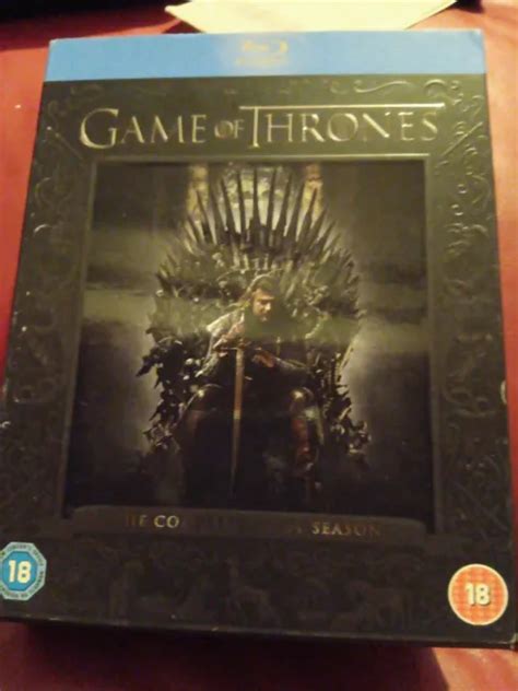 Game Of Thrones Complete First Season Blu Ray Ps3 Ps4 Ps5 Xbox One Series X Eur 590 Picclick Fr