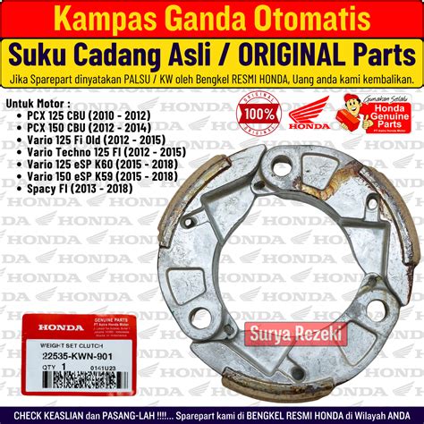 Kampas Ganda Otomatis Kopling Vario 125 150 Old Led PCX 125 150 Spacy