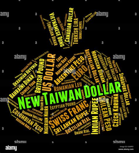 New Taiwan Dollar Representing Worldwide Trading And Banknotes Stock ...