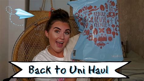 What Im Taking Back To Uni University Homeware Haul Youtube