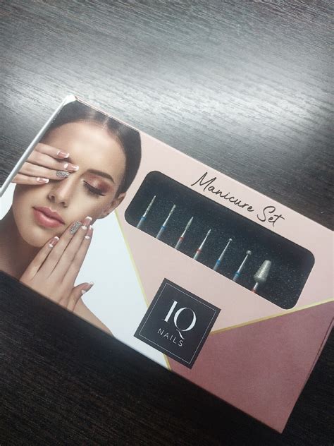 IQ Nails Zestaw frezów do skórek manicure set Koszalin Kup