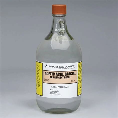 Transparent Glacial Acetic Acid For Industrial Bottles At Rs Kg In