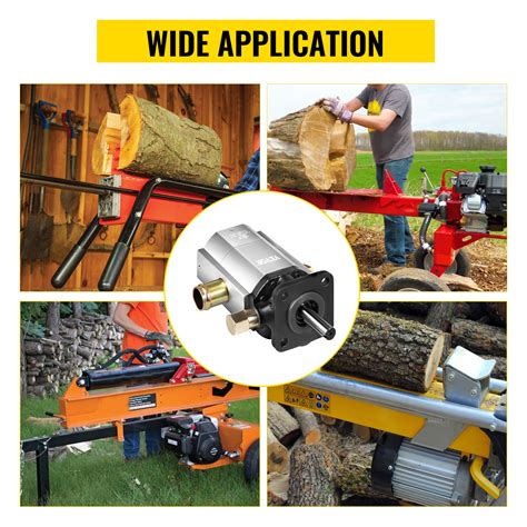 Vevor Hydraulic Wood Splitter Pump Psi Stage Log Splitter Pump