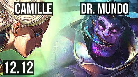 Camille Vs Mundo Top 3 1 8 900k Mastery 300 Games Kr Diamond