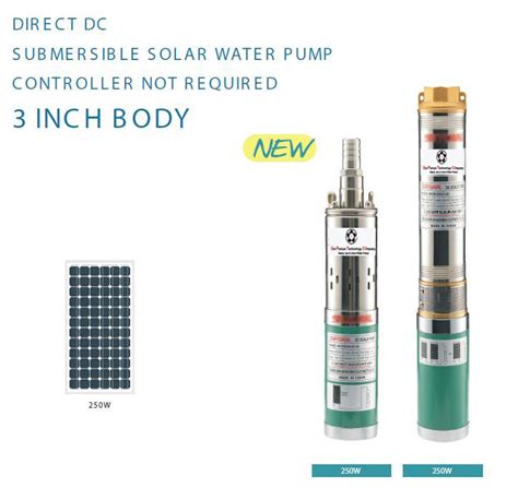 Gol Pumps 3GPDC Impeller Type Solar Submersible Water Pump 12V 24V