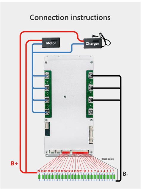 Tdt Ais156 4ntc Bms 12s 24s 40a 60a 100a 150a 200a High Voltage 36v 48v