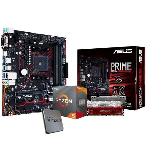 Kit Upgrade Asus Prime B M Gaming Br Amd Ryzen G Memoria Ddr