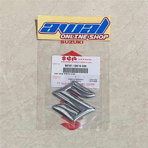 jual emblem logo  sayap satria fu injeksi pnp satria fu karbu original