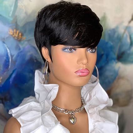 Amazon Pangdonglai Pixie Cut Wigs For Black Women Short Layered