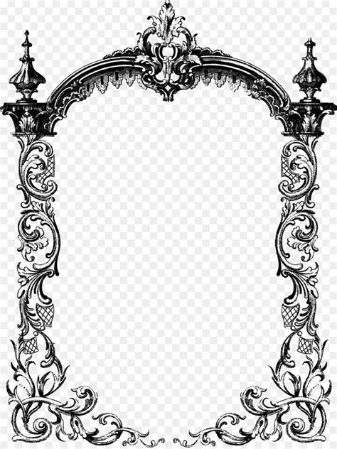 Victorian Frame Border Design