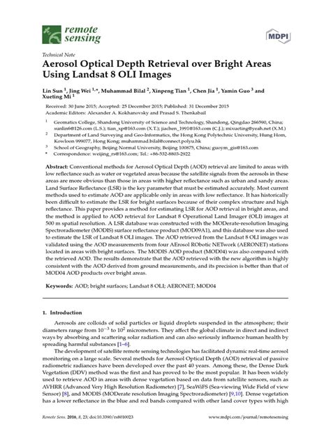 Pdf Aerosol Landsat Dokumen Tips