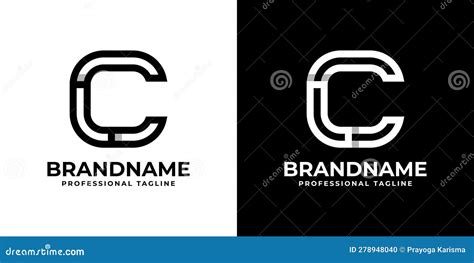 Letter Cl Or Lc Monogram Logo Suitable For Any Business With Cl Or Lc