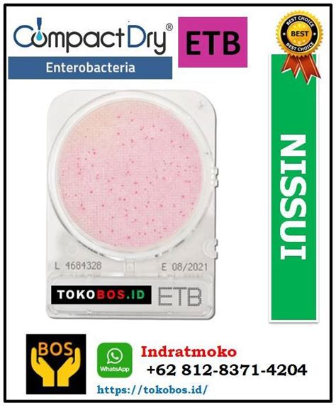 Nissui Compact Dry Enterobacteria Moko