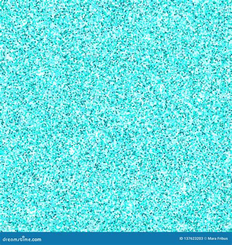 Blue Glitter Texture Seamless Pattern Stock Vector Illustration Of