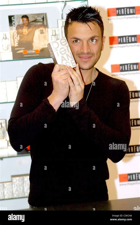 Peter Andre promoting his new fragrance 'Unconditional' at the Perfume ...