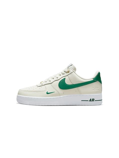 Shop Nike Air Force 1 07 Low Mens Sneaker Sail Malachite White G