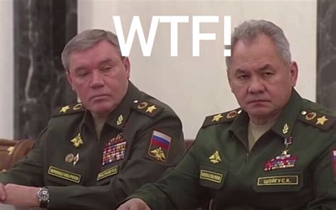 Dr Grayfang On Twitter Russian Generals That Have To Tell Putin A