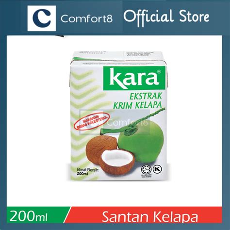 Kara Ekstrak Krim Kelapa Coconut Cream Santan Ml Shopee Malaysia