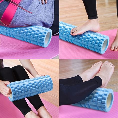 Yoga Column Gym Fitness Foam Roller Pilates Yoga Exercise Back Muscle