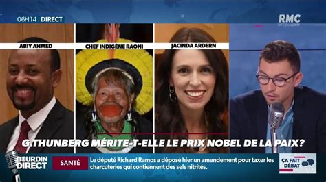 Greta Thunberg M Rite T Elle Le Prix Nobel De La Paix A Fait D Bat