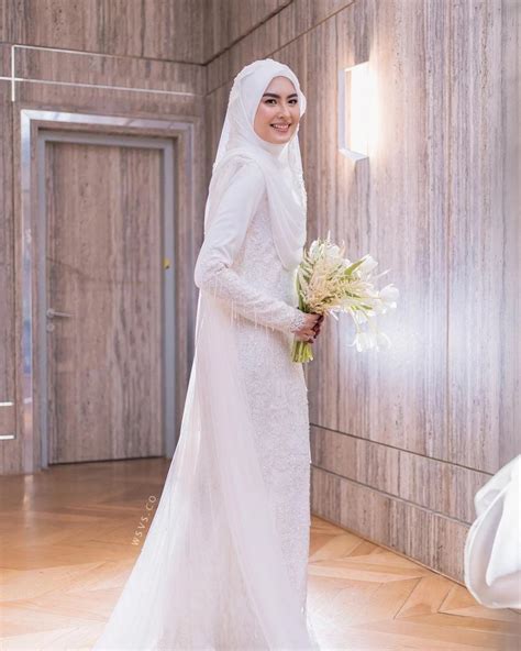 Model Hijab Pengantin Yang Simple Dan Elegan Untuk Hari Bahagia