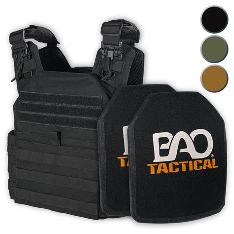 Bao Tactical Sapi Large Level Iv 4403 Dynamic G3 Active Shooters Kit