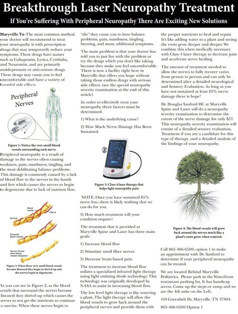 Breakthrough Laser Neuropathy Treatment Without Drugs