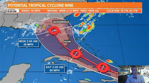 Weather Map Of The Caribbean - Alidia Lucretia