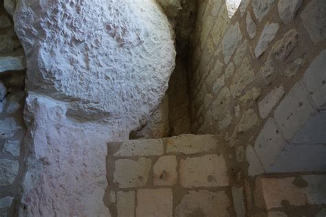 France - Troglodyte Caves - Above the Plum Tree