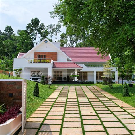 Kerala Home Design KHD On Twitter Completed 4 Bedroom Sloping Roof