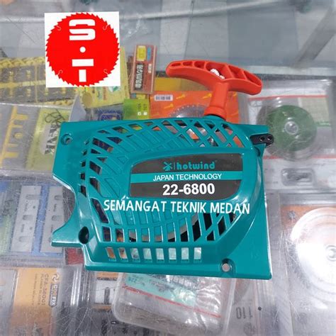 Jual RECOIL STARTER KAP ENGKOL MESIN CHAINSAW 22inch MODEL 5800 SET