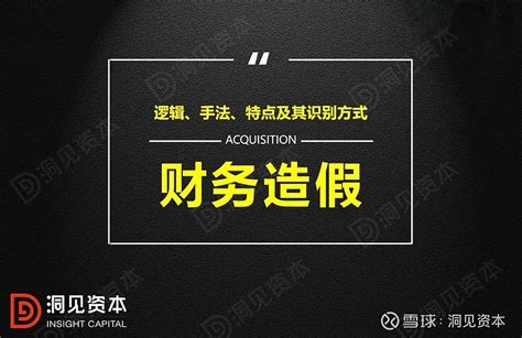 【洞见干货】详解财务造假的逻辑、手法、特点及其识别方式（含案例分析） 导语 财务造假的手法多有相似之处，都是采用虚构经济业务的方式虚增收入