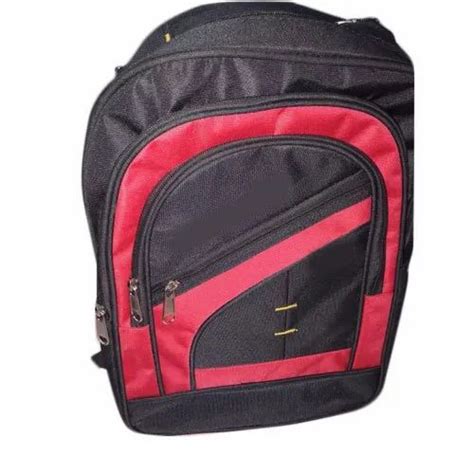 Polyester Black Laptop Backpack At Rs In Indore Id