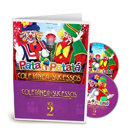 Dvd Patati Patatá Coletânea De Sucesso Vol 1 Vol 2 Escorrega o Preço