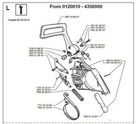 Jonsered Chainsaw Parts Diagram