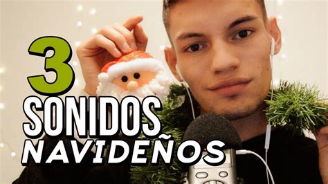 Sonidos Navide Os Te Har N Dormir En Minutos Asmr Espa Ol Youtube