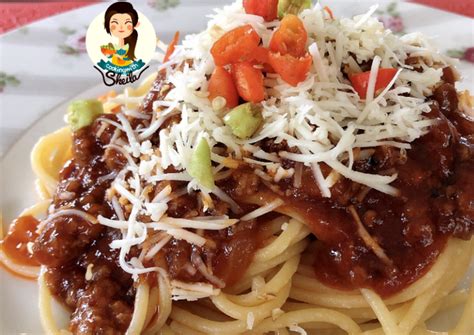 Resep Spaghetti Bolognese Praktis Oleh Cooking With Sheila Cookpad