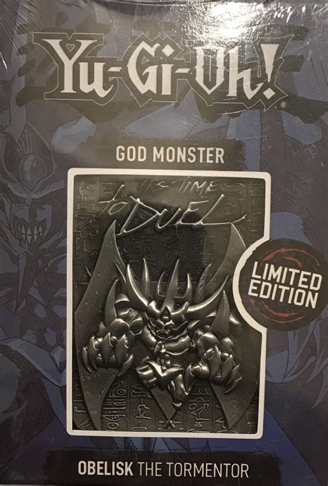 Yu Gi Oh Limited Edition God Card Obelisk The Tormentor